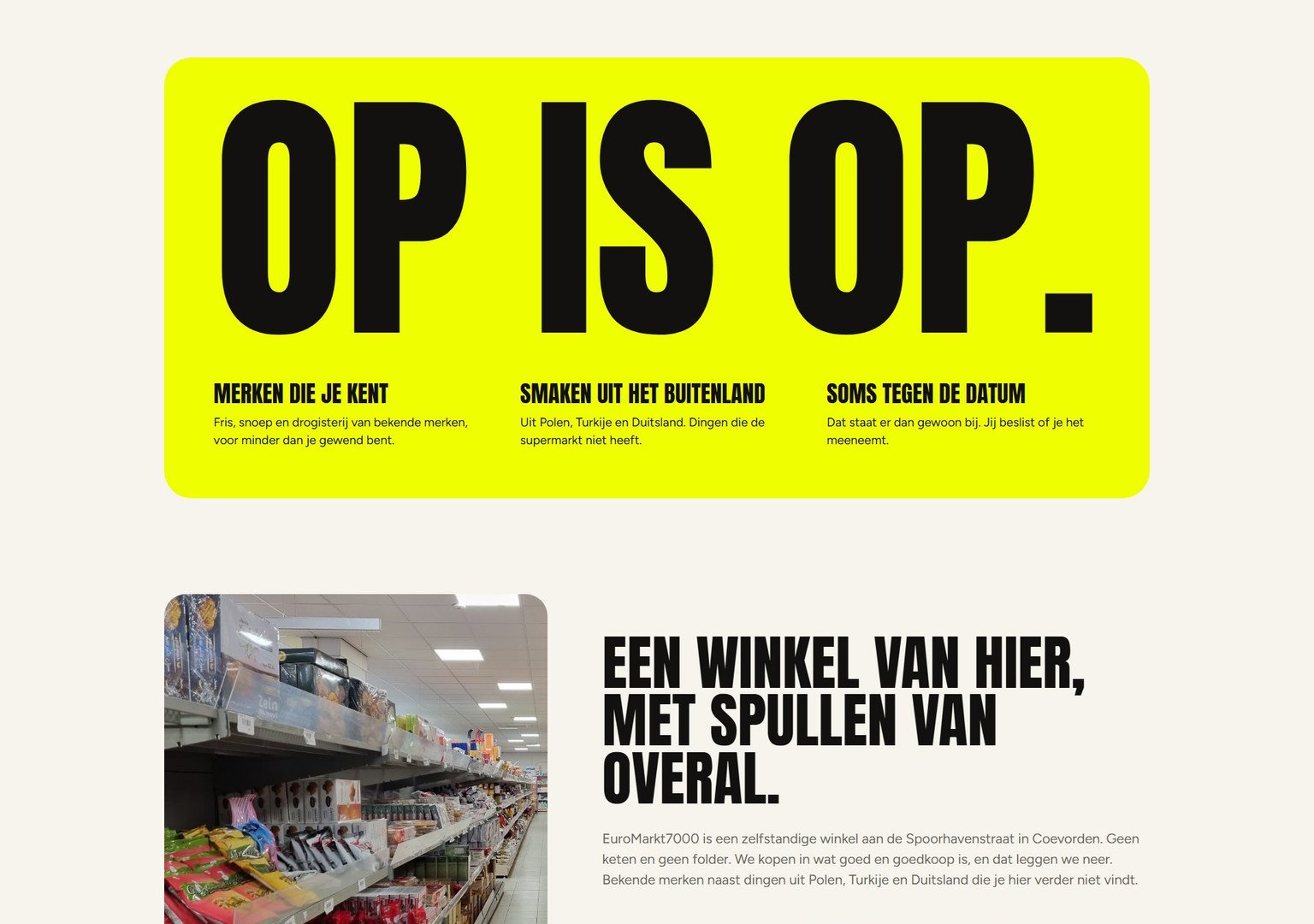 Het gele blok