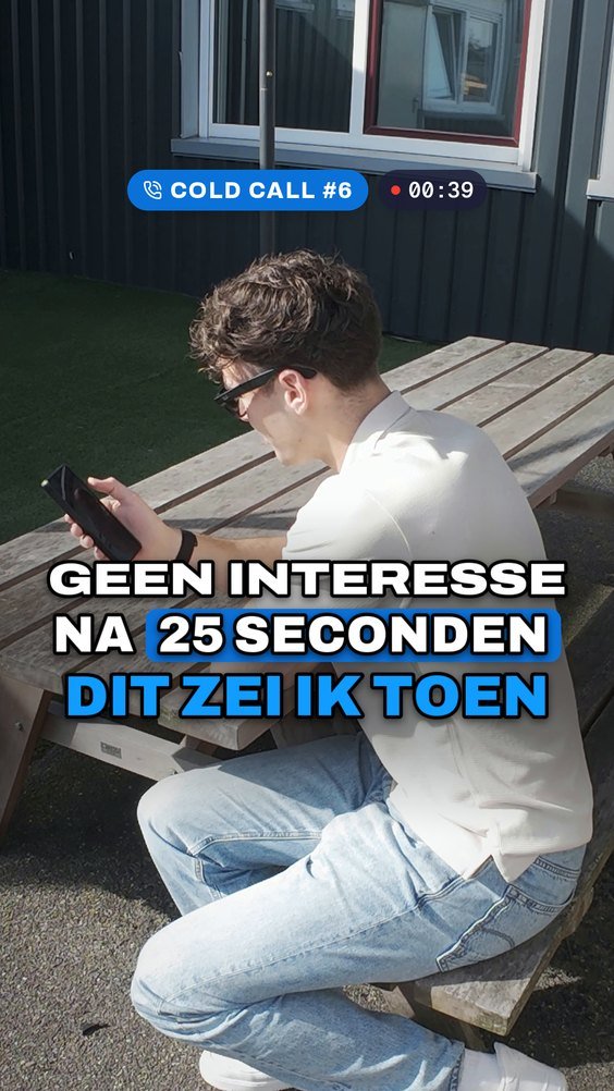 Omslag van de video: geen interesse na 25 seconden, dit zei ik toen